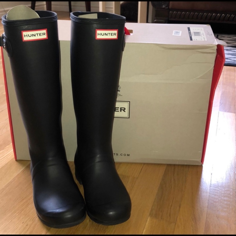 Black Hunter Boots (USED)